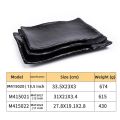 A5 Melamine Black Rectangular Plastic Plate for BBQ Restaurant Accompanying Dish Hot Pot Commercial Creative Dish Plate. 