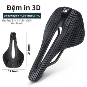 West Biking | Bộ Đệm yên xe 3D In Carbon Fiber