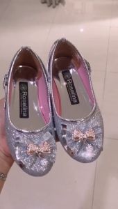 SEPATU PRINCESS FROZEN ANAK 26-35 / HAK HEELS SEDANG / SEPATU PESTA ANAK