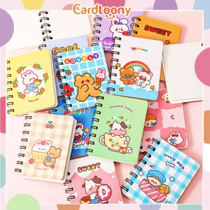 Notepad Spiral Diary Memo Buku Tulis Notebook Mini Catatan Sekolah Lucu Kartun Imut Cute Aesthetic