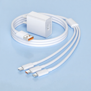 TAOWANTONG | Fast Charging 3-in-1 Charger Cable 2m