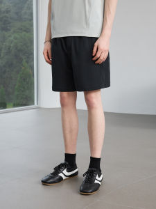 Lilbetter Mens Sporty Short Pants Breathable Fitness Shorts mid Waist Straight Leg Anti-Wrinkle Summer Fashion Casual Shorts