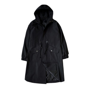 plus Size Mens Cotton Jacket Winter Thick Warm Medium Length Coat Overcoat Trendy Brand Loose Fit for Plump People