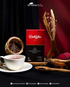 RED KOFFIEE KOPI MERAH 1 BOX ISI 10 SACHET