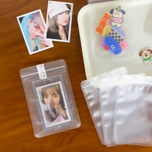 5 PCS Plastik Ziplock Frosted Kemasan Makanan Aksesoris Size Kecil