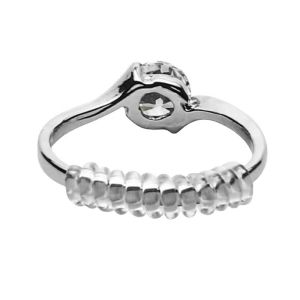 Vòng Silicon Sizer Có Thể Điều Chỉnh Vô Hình Bên Trong Kim Cương Dành Cho Nam Và Nữ Họa Tiết Trái Cây Thiết Kế Ban Đầu Chống Trơn Trượt Kích Thước cố Định Dụng Cụ