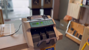 Automatic money counter  bank money counter automatic identification of real and fake super fast money counter