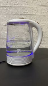 ZOLELE ZH101 2L Electric Kettle Fast Heating with High-Strength Glass and Blue Light Electric Heater Water Kettle