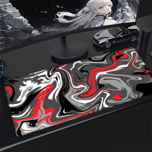 Bandai | Strata Liquid Gaming Mouse Pad DuraGlyde Smooth Surface Waterproof Non-slip Rubber Base Locked Edge Large Desk Mat for PC Gamers