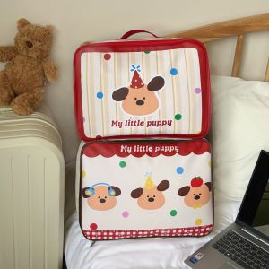 Portable Lightweight Large Capacity Womens Travel Bag Handbag Suitcase Cover Cartoon Cute Luggage Organizer Bag
