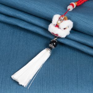 Chinese Trendy Car Decorations Lion Dance Center Console Wealth Attracting Decorations Guangdong Specialty Memorial Gifts