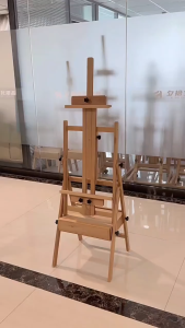 Giá Vẽ Gỗ Có Ngăn Kéo Bằng Gỗ Long Não Loại Cao Cấp Gấp Gọn Tạo Thành Bàn Chuyên Dành Cho Dân Vẽ