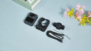 PULUZ | PULUZ Soft Silicone Protective Case For DJI Osmo 360 II / Osmo 360 Camera Sleeve Cover  with Lens Cover & Lanyard Accessories