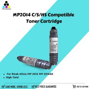 eTONER MP2014 C/S/HS Compatible Toner Cartridge For Ricoh Aficio MP 2014 MP 2014AD High Yield 400Grams