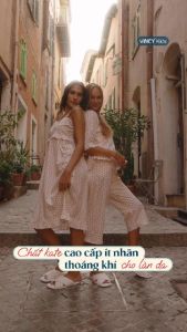 [Mua 3 giảm 20% mua 2 giảm 15%] BỘ KATE LỬNG CAO CẤP KẾT HỢP GIỮA SỢI RAYON VÀ SỢI COTTON MỀM MẠI CÓ ĐỘ BỀN MÀU CAO CHO MÙA XUÂN BKL120W41