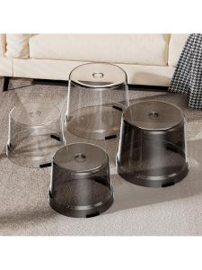 MOLORE | Round Small Low Sturdy Plastic Stool