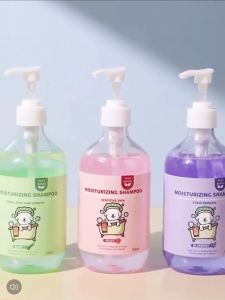 500ml 2-in-1 pet dog shampoo cat shower to relieve itching gel deodorizes and leaves fragrance
