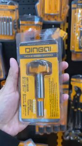DINGQI Mata Bor Kayu Kerok Mata Bor Engsel Sendok Drill Bit Wood Hole 136335
