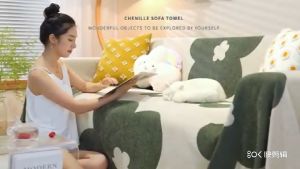 คลุมผ้า รองเทียบ คอตตอน 100% นุ่มสบาย เบาะ พิเศษ ผ้าป้องกันแมว เนื้อนาโนหนา ผ้าคลุมสองพรรณรูปสวย