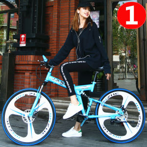 Ultra-Light Portable Folding Travel Bike 2024 New Model Small Size Changeable Speed 3D Single Bike for Men And Women
