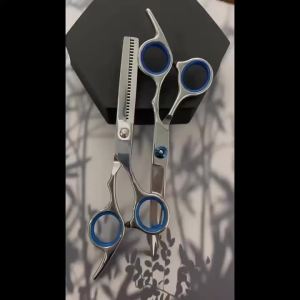 Hairdressing Scissors Stainless Steel Professional Hairdressing Scissors Cutting Thinning Scissors Barber Shear Home Salon