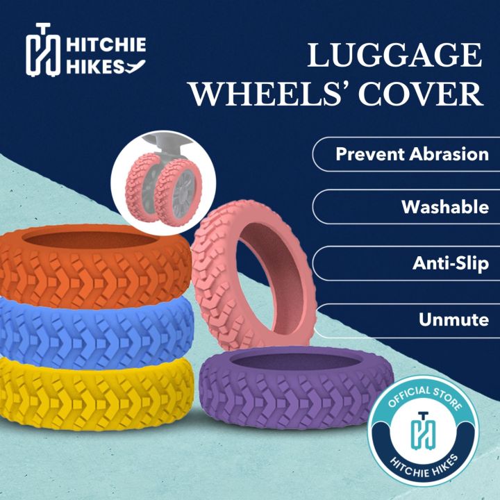HH Premium Protect Suitcase Luggage Wheels Wheel Silicone Protector