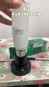 YEELITE LED bulb 8W/12W6500K column bulb 80% up energy saving with icc certification with warranty Environmental protection safety and stability