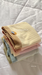 FINETOO 5 IN 1 Mid Waist Cotton Panties Breathable Panty for Women Solid Colors Weather Patterns Underwear Ladies