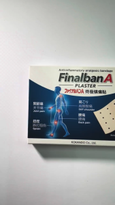 Finalban A Medicated Plaster - 20 Pieces (1 Box/3 Box)