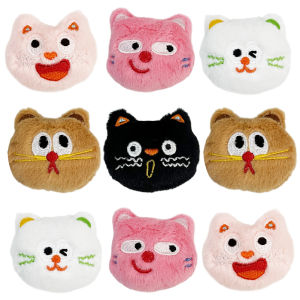 Small Sound Producing Plush Toy for Dogs Teddy Bichon French Bulldog Teeth Grinding Bone Pet Plaything Soft Snack Chew Toy