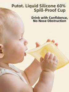 PUTOT | Silicone Tilted Straw Toddler Cup