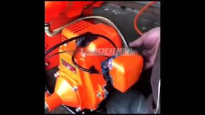 Ladderman 36.5CC 2 Stroke Backpack Brush Cutter Mesin Rumput Petrol Grass Cutter Machine