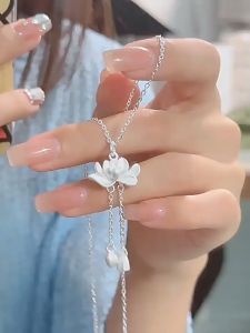 Dây chuyền đơn giản đi đám cưới - stones beads dây chuyền kiểu hàn quốc dây chuyền nữ dây chuyền hàn quốc trang sức nữ sợi dây chuyền nữ vòng cổ nữ cute học sinh giá rẻ KF329.45748 BSTDC - [NaLa Shop]