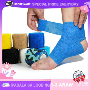 New Upgrade Colorful Athletic Bandage Self-Adhesive Elastic Wraps for Body Injury Wound Sports Protector Knee Legs Finger Ankle Palm Shoulder