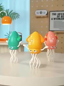 XMSJ | Electric Dancing Squid Octopus Baby Toy Rechargeable LED Light Up Musical Crawling Tummy Time Interactive Toddler Birthday Gift