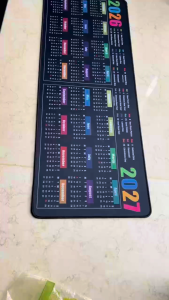SG Ready Stock 2026-2027 Year 你 Public holiday Office Mouse Pad Keyboard Mats Desk Giant