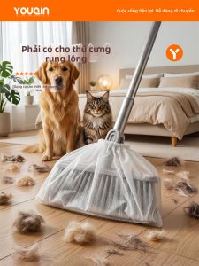 YNQN | Hair Removal Easy-to-Use Broom Dusting Cover Non-woven