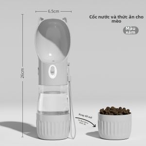 HOOPET | Bình Nước Du Lịch Cho Thú Cưng Di Động