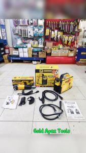 Powerhouse SPARX MMA-300 DC Type Inverter Welding Machine 300A [Synergic] with Powerhouse Angle Grinder 4"
