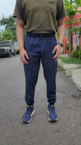Armisth - Celana Training Olahraga Parasut Micro Stretch / Jogger Sport Running
