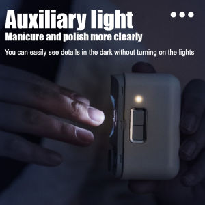 Xiaomi Youpin Electric Nail Clippers Baby Adult Pro Version Automatic Electric Baby Nail Trimmer Nail Cutter Manicure Nail File Type-C Rechargeable