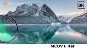 K&F Concept Nano-X MC UV Protection Filter 18 Multi-Layer Coated HD/Waterproof/Scratch Resistant UV Filter with Nano-X tech Coating Ultra-Slim UV Filter for 37-127mm 49 52 67 72 77 82 95mm Camera Lens