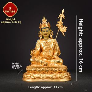 ZANGCUN | Gilt-bronze Handmade Indoor Religious Statue