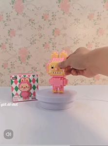Mô hình lắp ráp LABUBU-Đồ chơi xếp hình LABUBU cho bé.Đồ chơi lắp ráp LABUBU nhiều mẫu.