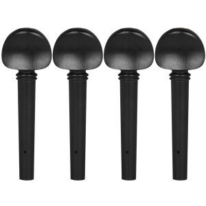SLADE | SLADE 4 Pcs 4/4 Violin Tuning Pegs Ebony Rosewood Tuning Pegs Secure Strings Adjust Strings Tension Violin Professional Parts