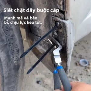 100 Chiếc Nặng Tự Khóa Dây Nylon Chống Tia UV Cao Cấp Chốt Cho Ô Tô Văn Phòng Nhà Sử Dụng Ngoài Trời