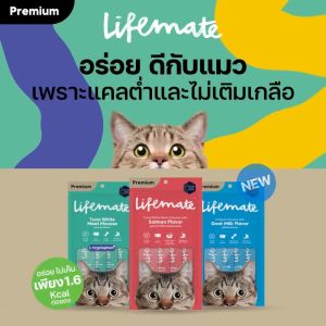 [MIX 30 QUE] Đồ ăn nhẹ cho mèo Lifemate Cat Mousse Creamy Cat 12g🐶 FREE SHIP 🐶 súp thưởng cao cấp cho mèo