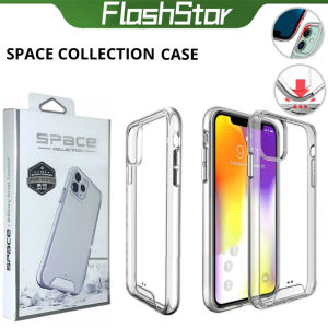 iPhone SPACE Case Transparent Shockproof Casing iPhone X  XR XS Max 11 12 13 14 Pro Max， Space Collection Case