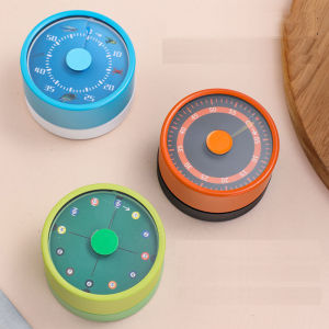 Visual Timer สําหรับเด็กตัวจับเวลาถอยหลัง 60 นาทีสําหรับห้องครัวสํานักงานห้องเรียนตัวจับเวลาตั้งโต๊ะเครื่องมือการจัดการเวลาสําหรับเด็กพร้อมแม่เหล็ก