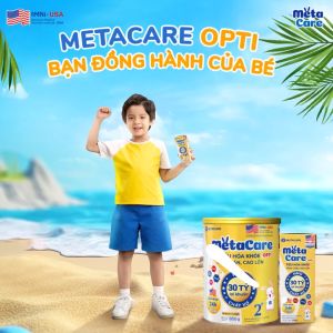 Thùng sữa bột pha sẵn Nutricare Metacare Opti tiêu hóa khỏe tăng cân cao lớn (110ml x 48 hộp)